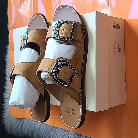Nwt! Sezane low jade mule saffron - Picture 5 of 7